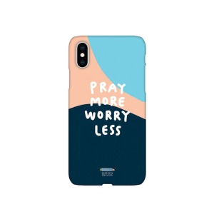 폰케이스 09.Pray more worry less