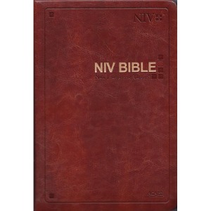 NIV영문성경 (대/다크브라운/단본/색인/무지퍼)