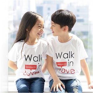 2023 교회단체티 Walk in Love 러브(아동)