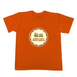 파이디온 2024 여름성경학교 티셔츠 B형 주황색 (아동/성인)