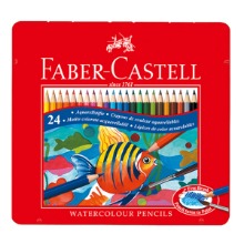 20000 파버카스텔 틴케이스 수채 24색 색연필