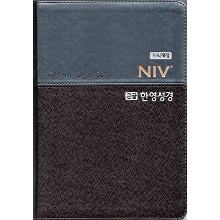 NIV큰글한영성경 NKNI82AB(대/그레이브라운/단본/색인/무지퍼)