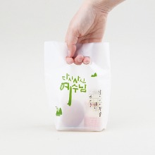 부활절2구 친환경 손잡이 비닐 그린707(10매)