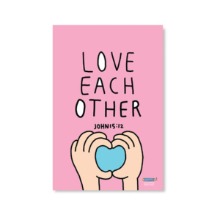 Postcard-Love each other